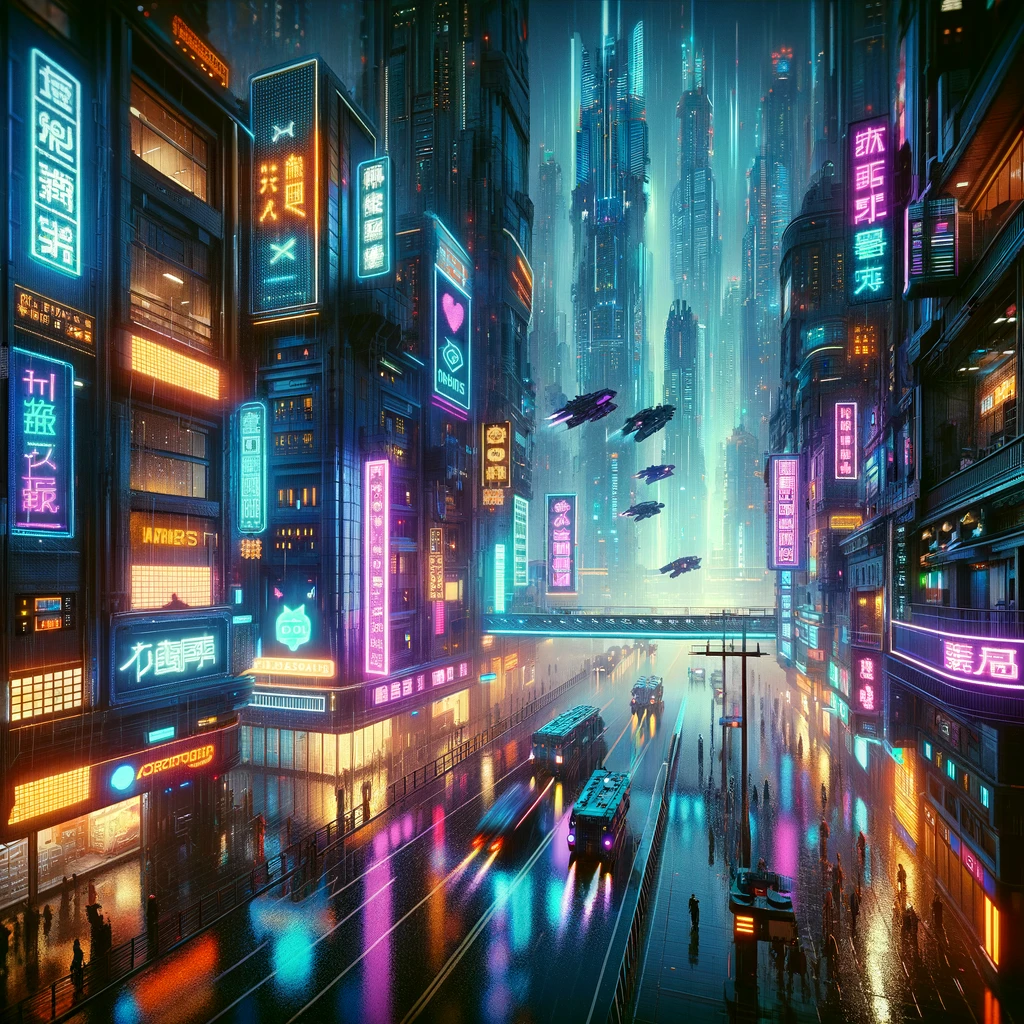 Cyberpunk Cityscape